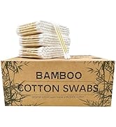 Wooden Cotton Swabs 1200ct /Double Tipped Bamboo Cotton Buds