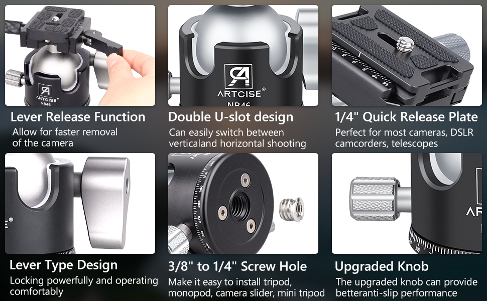 tripod ball head