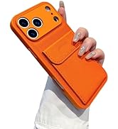 Losin Compatible with iPhone 17 Pro Max Simple Stylish Card Holder Phone Case, Slim Wallet Soft C...