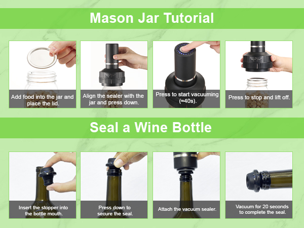 Portable Food Vacuum Cleaner