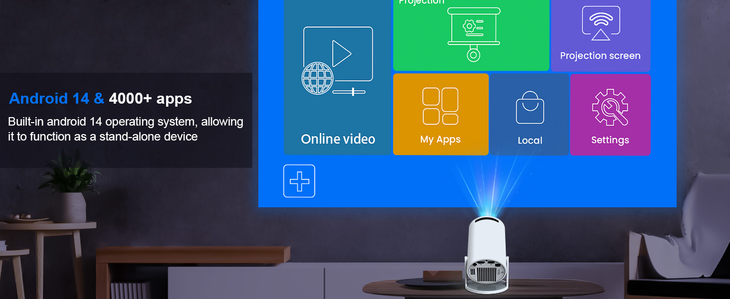 HY300Pro portable projector