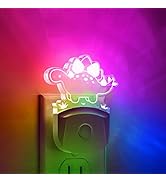 LOHAS Dinosaur Night Light for Boys, Kids Nightlight Plug in, Dusk-to-Dawn, Stegosaurus LED Night...