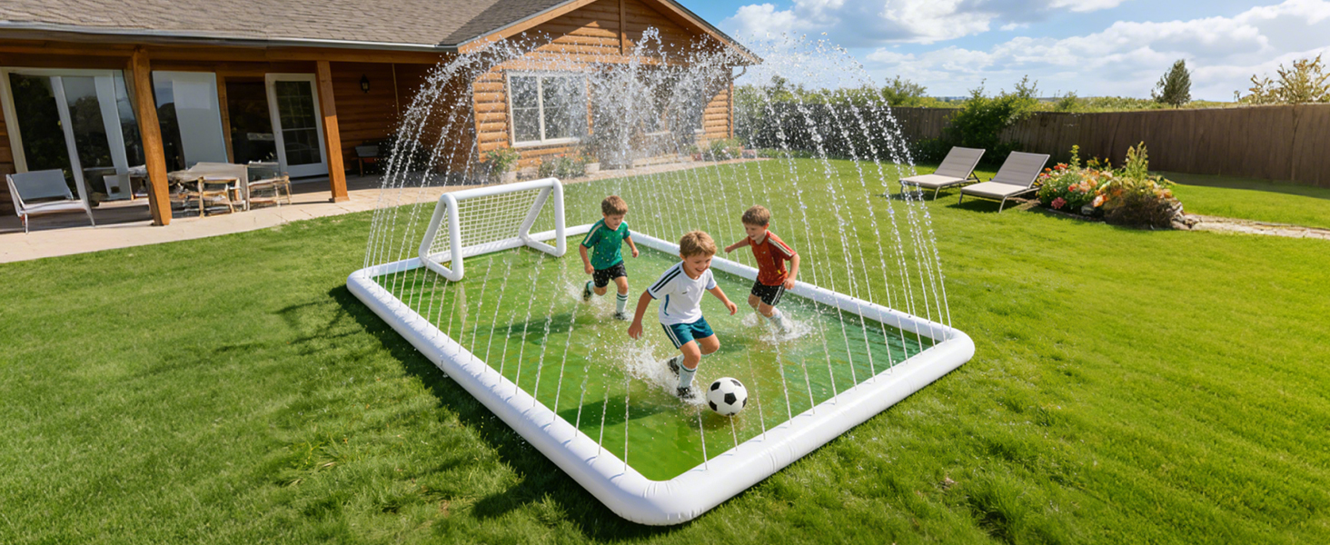 Soccer Splash Pad