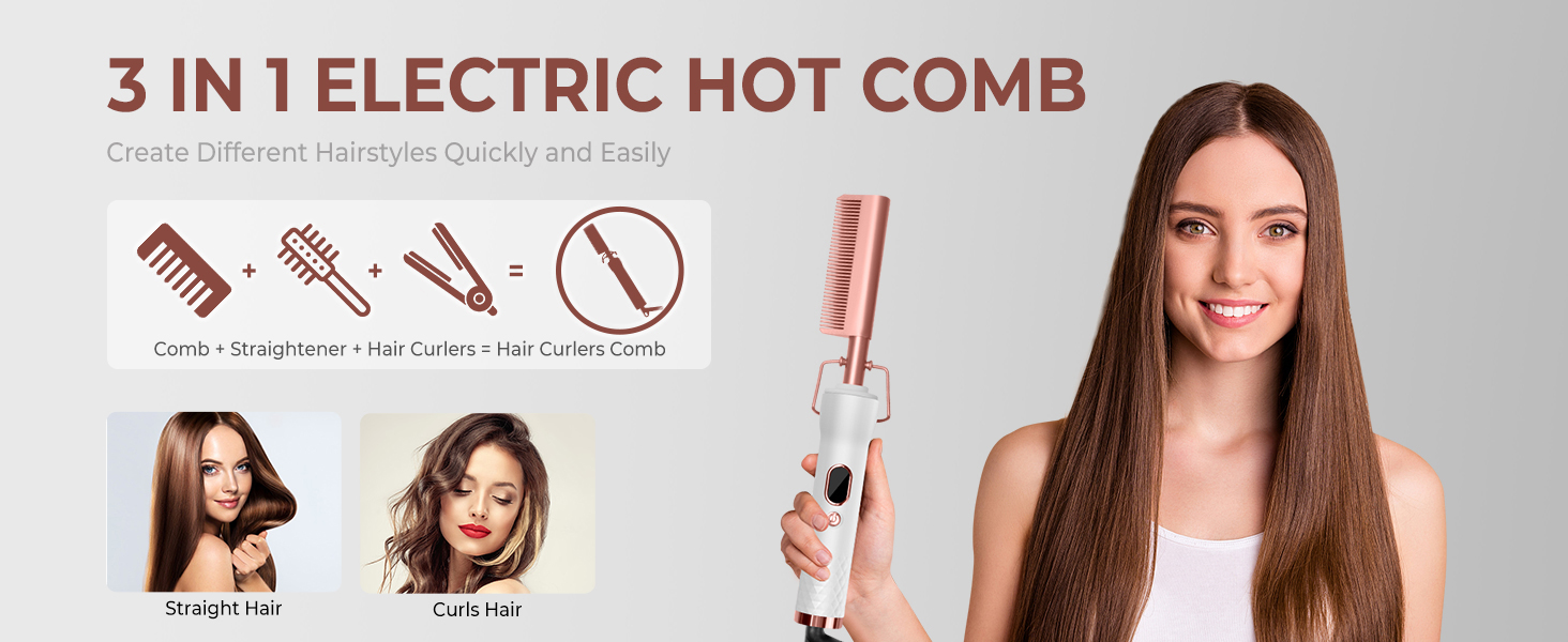 mini hot comb