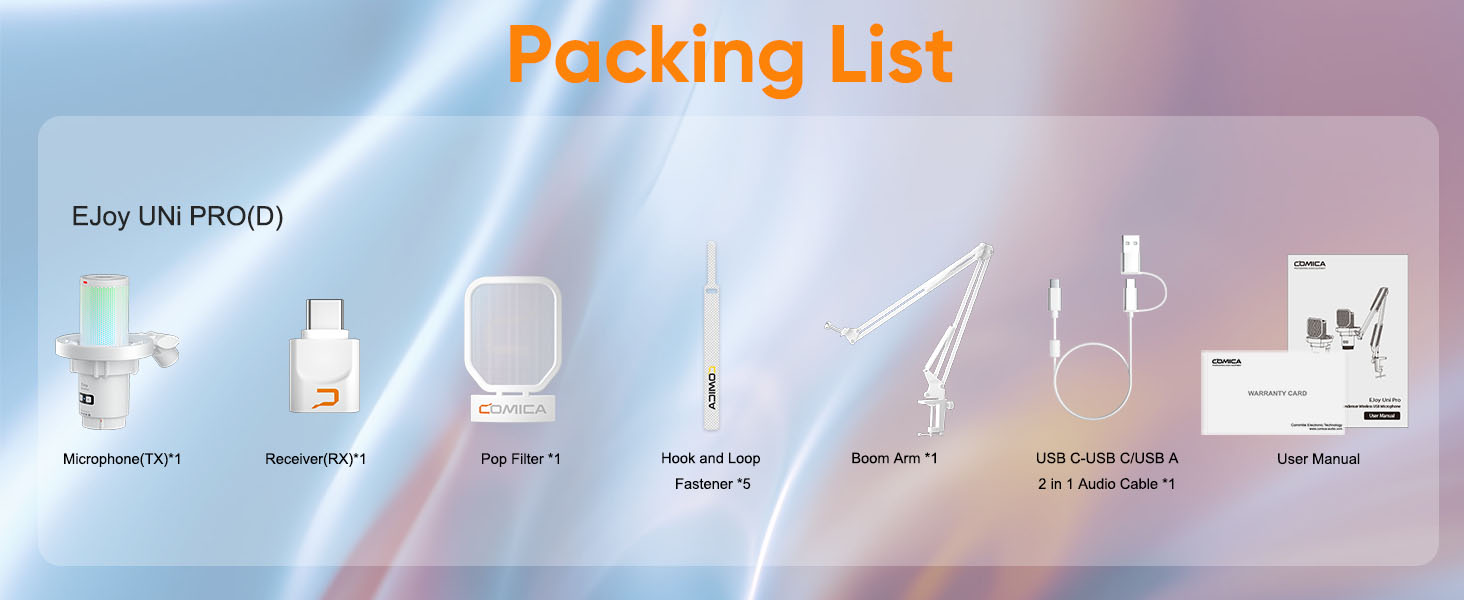 Packing List
