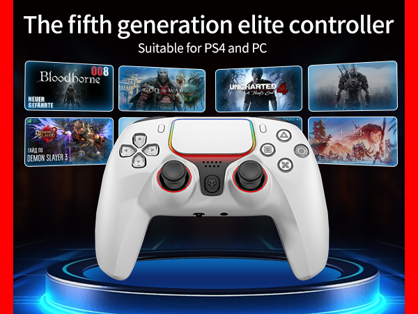 Elite controller compatible with PS4 snd PC