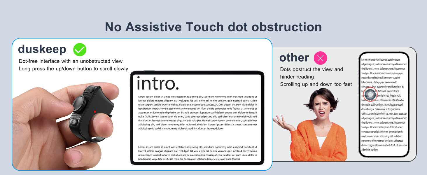 scroll ring for iphone tiktok ring