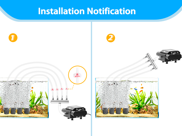 fish tank air pump