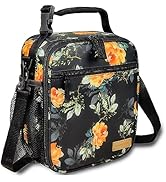 SIBOFUEGO Insulated lunch Box for Men Women - Cute Reusable Lunch Bag for Adult, Small Lunchbox w...