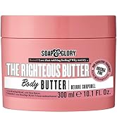 Soap &amp; Glory The Righteous Butter Moisturizing Body Butter - Skin Hydration Body Moisturizer with...