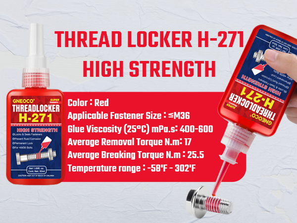 ThreadLocker Red