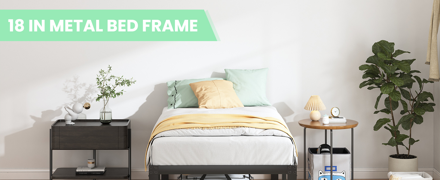 18 inch bed frame
