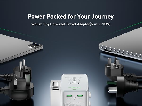 European Plug Travel Universal Adapter