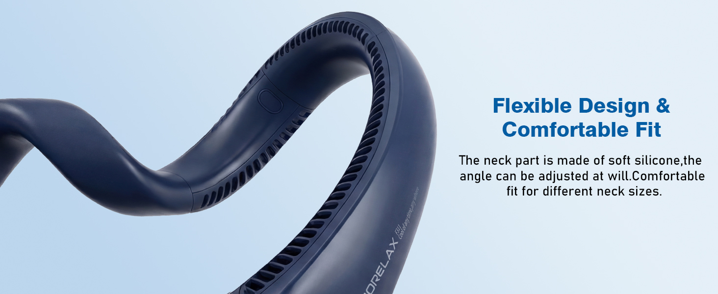 rechargeable neck fan