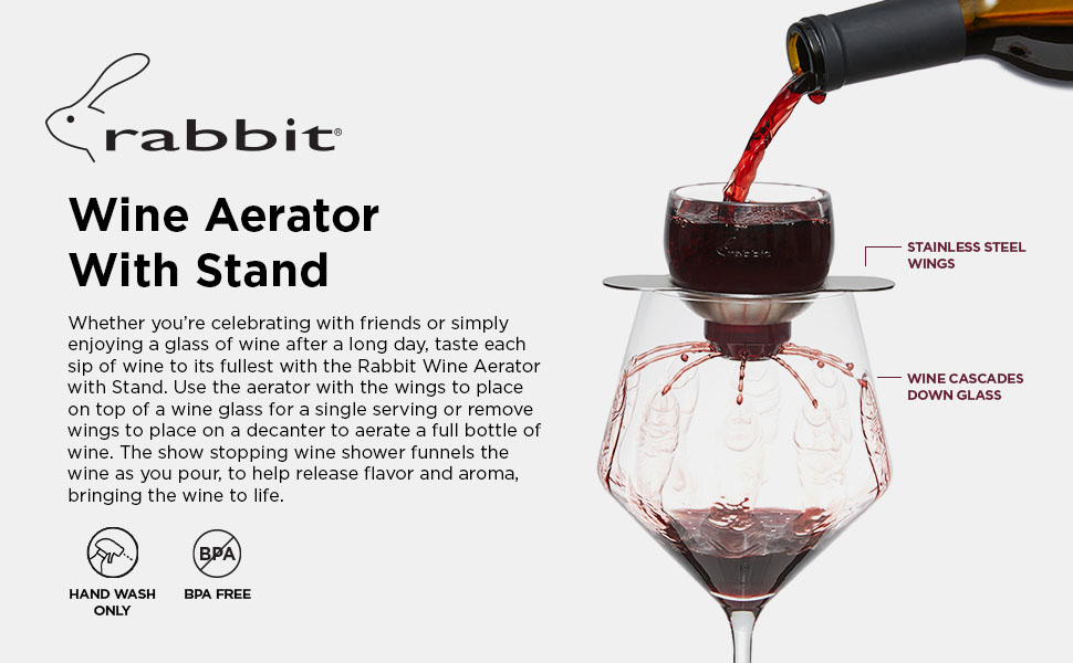 Wine Aerator with stand
