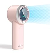 WHATOOK Portable Mini Fan: High Speed Cooling Fan, 10 Hours Battery Life, USB Rechargeable, Small...