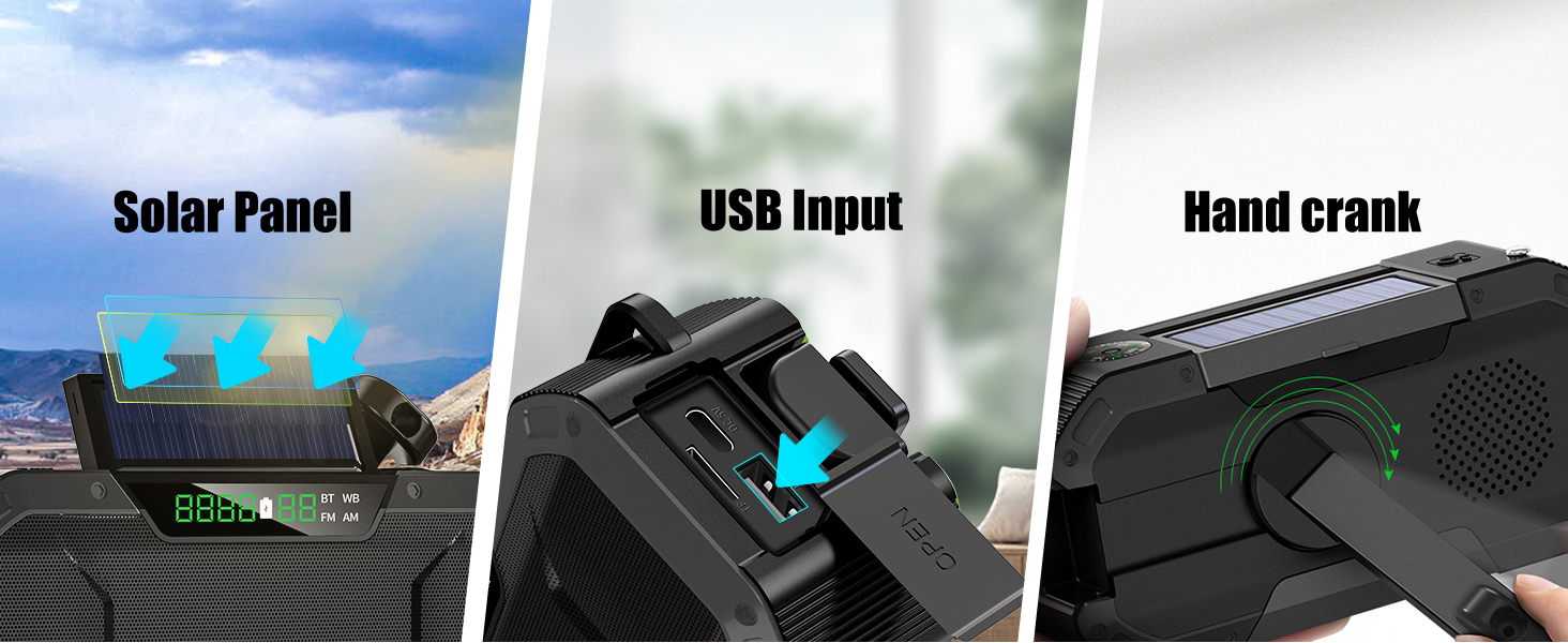 Multiple Charging Methods