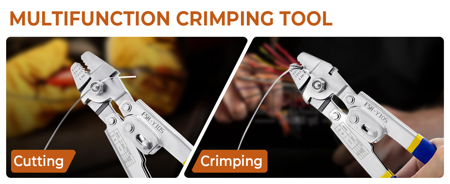 Multifunction crimping tool