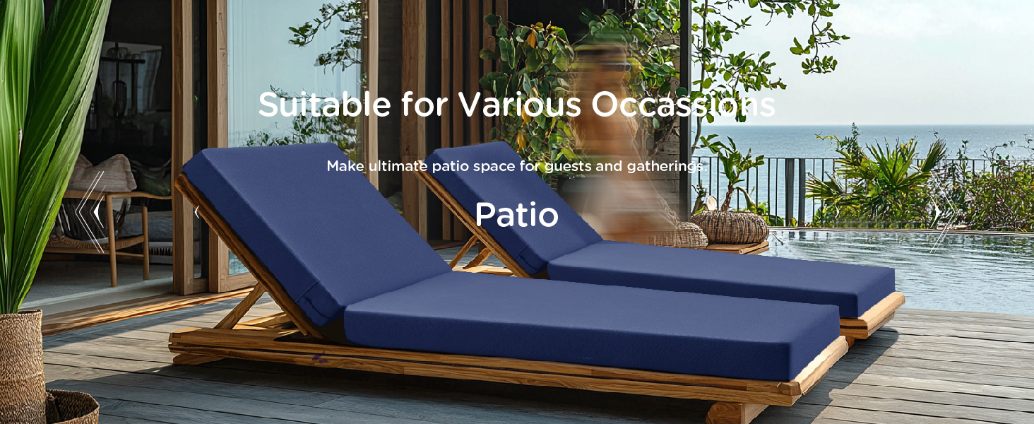 Codi-Outdoor-Chaise-Lounge Chair-Cushion-Waterproof-for-Patio-Furniture