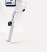 Insta360 Flow 2 AI Tracker Bundle White - Foldable Phone Gimbal, AI Tracking with Any App, Multi-...