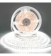 TUNICHX 24V LED Strip Lights SMD 2835 Dimmable Tape Light 16.4FT 6000K Cool White 600Leds Density...