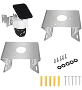 Stainless Steel Corner Camera Mount Compatible with Eufy SoloCam S340, eufy 4G LTE Cam S330, eufy...