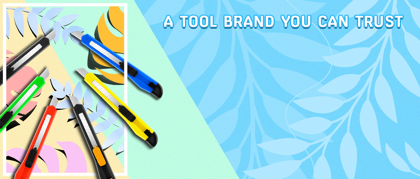  Box Cutter, 9mm Snap-off Utility Knife