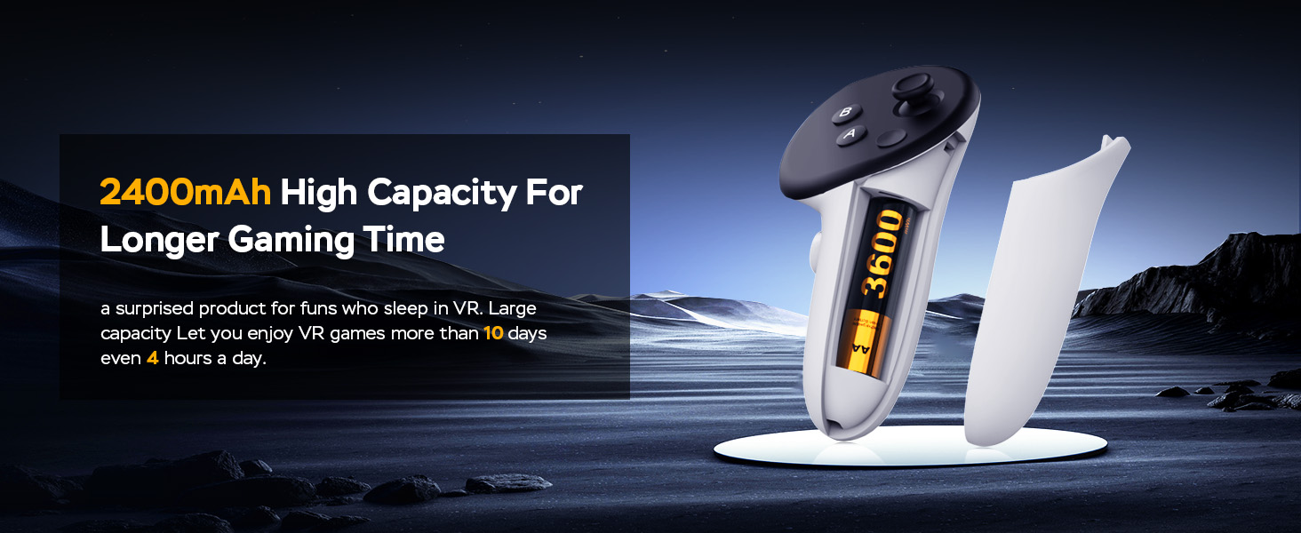 meta quest 3 rechargeable controller batteries