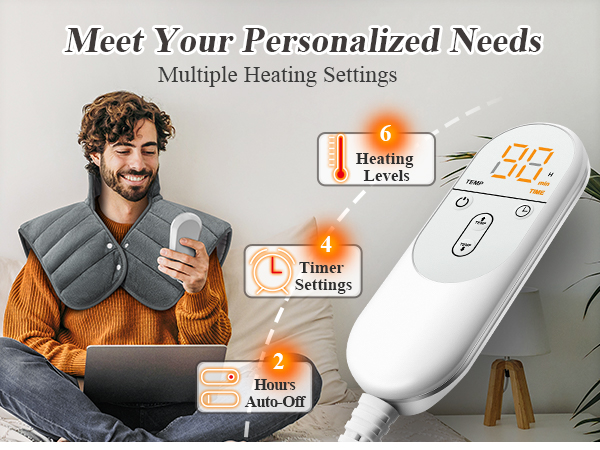 neck and shoulder heating pad, birthday gifts for men women, mens gifts ideas