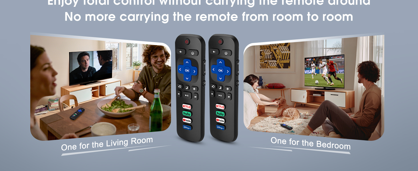for roku remote, for roku remote replacement, for tcl roku tv remote, for roku tv remote