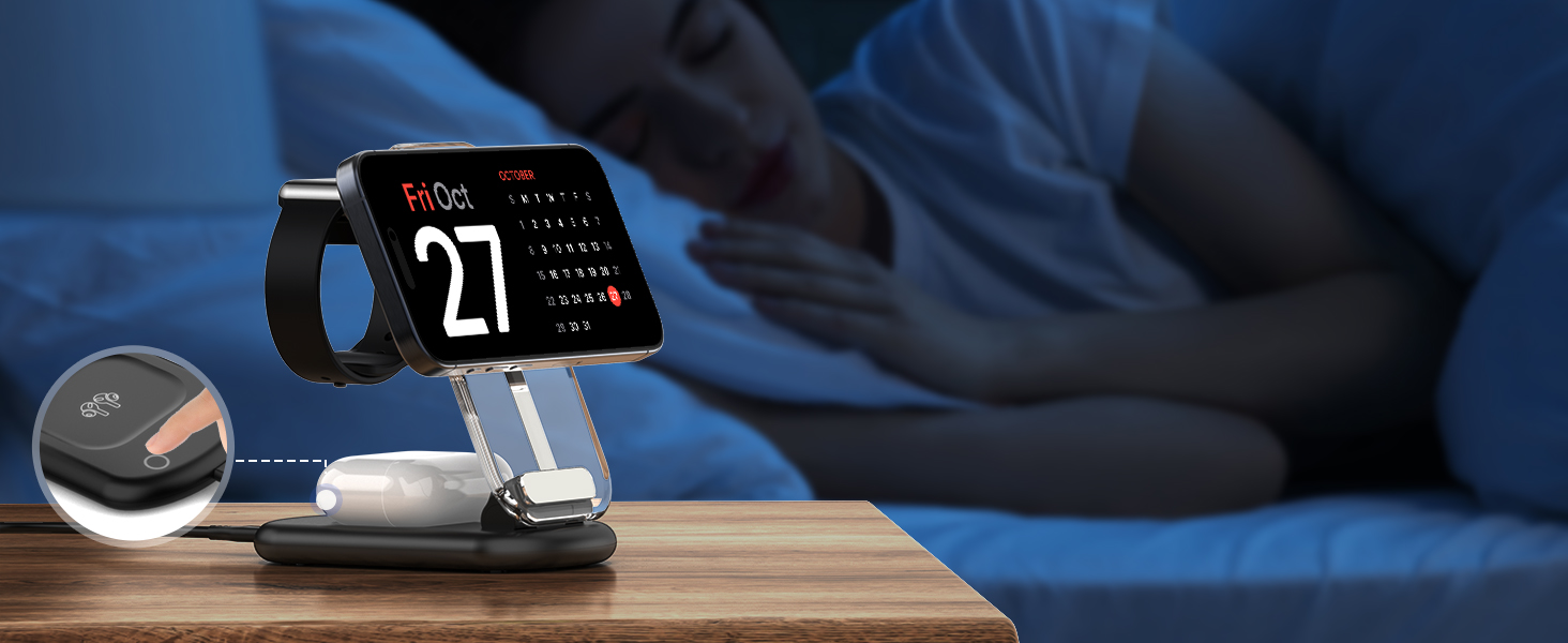 iphone and watch charging station