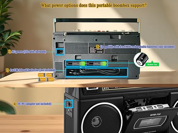 retro cassette player recorder boombox supply