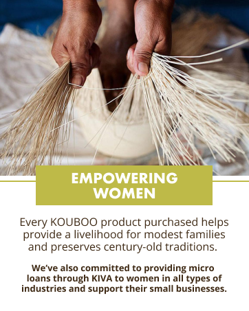 Purchases help provide a livelihood for modest families and preserves century-old traditions