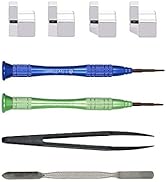 Mcbazel Replacement Metal L/R Lock Buckle Set with Open Tool for N-Switch Joy-Con