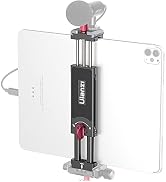 Aluminum iPad Tripod Holder Mount - U-pad III 7.9-12.9in Metal iPad Tripod Adapter w Cold Shoe 2 ...
