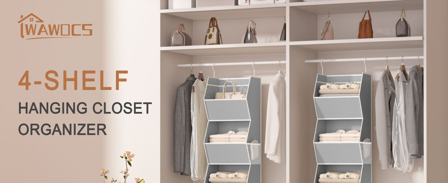hanging closet organizer