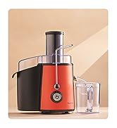 Peach Street Centrifugal Juicer 700W Juice Extractor Juicing Machine, 3" Wide Feeder for Whole Fr...