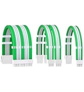 Formulamod 16AWG PSU Extension Power Supply Cable Kit for GPU/CPU, 24 PIN/(6+2) PIN/(4+4) PIN Cab...