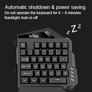 Wireless gaming keyboard