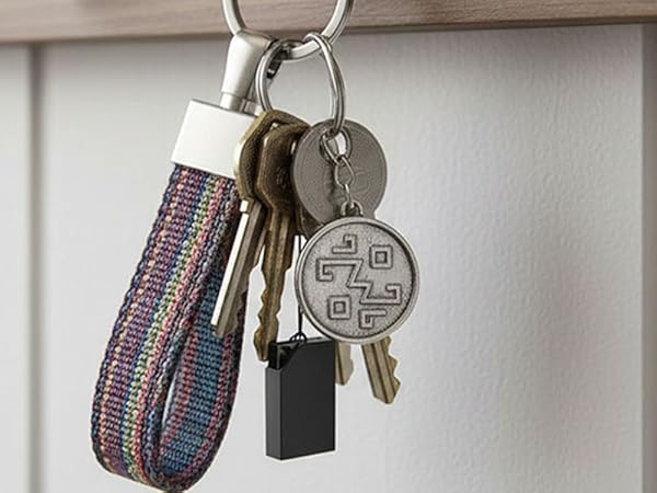 Can be Worn as a Keychain