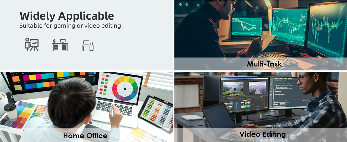 3 monitor docking station