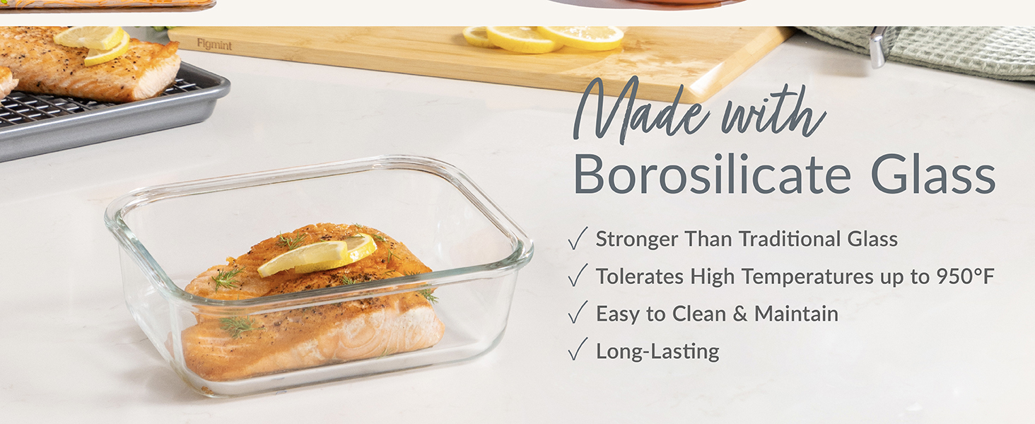 bentgo, bentgo glass containers made with borosilicate glass, easy to clean, high heat long lasting