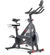 Sunny Health &amp; Fitness Pro Cycling Stationary Bike, 40 LB Flywheel &amp; 4-Way Adjustable Seat for Ho...