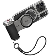 TELESIN Master Grip Kit for iPhone 17 Pro, Magnetic Phone Camera Grip Powergrip Kit Built-in 3200...