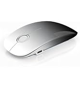 RAPIQUE R306 Pro Wireless Mouse – Bluetooth &amp; 2.4G, Connect Up to 3 Devices, Type-C Rechargeable,...