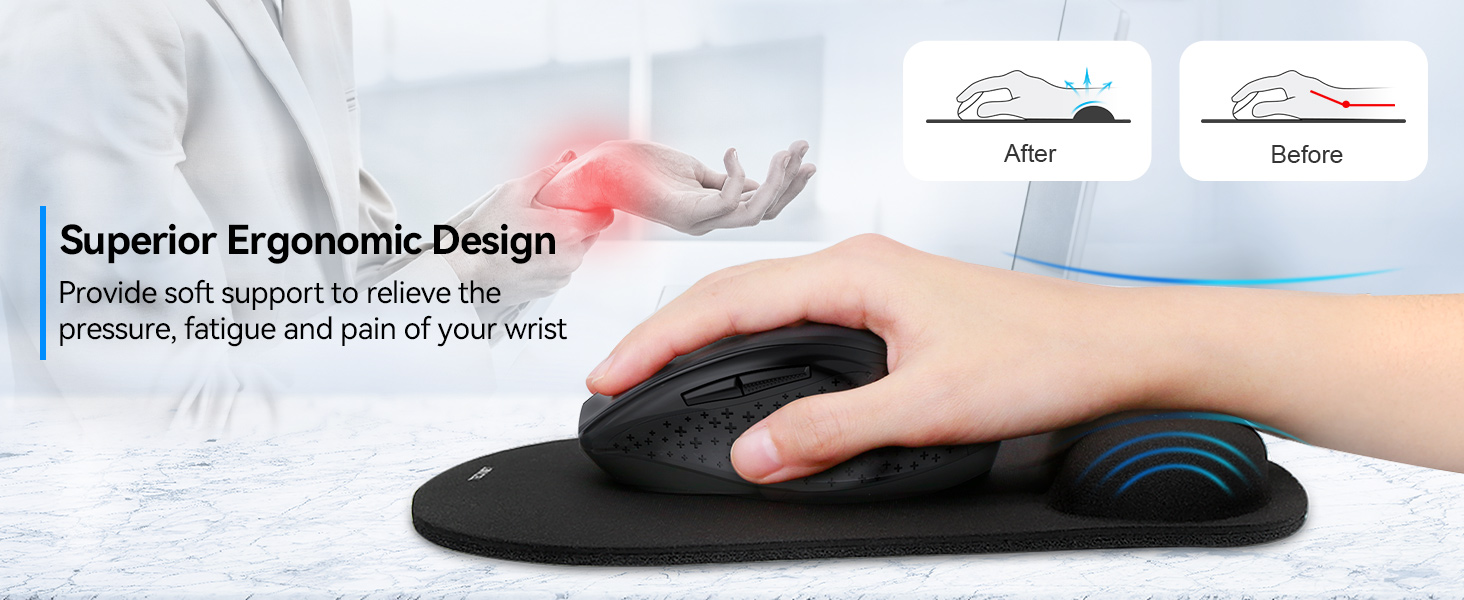 MEMORY FOAM WRIST SUPPORT