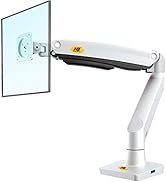 NB North Bayou Monitor Desk Mount Ultra Wide Full Motion Swivel Long Arm with Gas Spring for 22''...