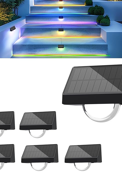 solar stair lights