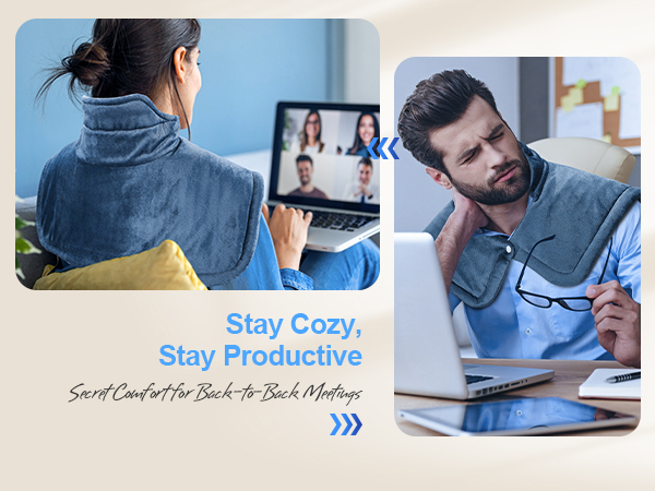 neck and shoulder heating pad electric self heating pad