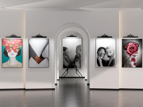 art lights for wall